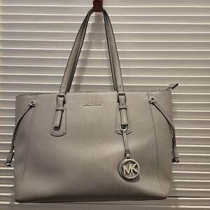 MK Gray Tote & Wallet